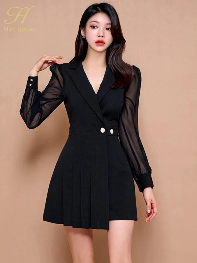 Famous Brown Autumn Womens Slim Black/White Sheath Bodycon Pencil Dress Office Party Dresses Fashion Professional Suit Vestidos