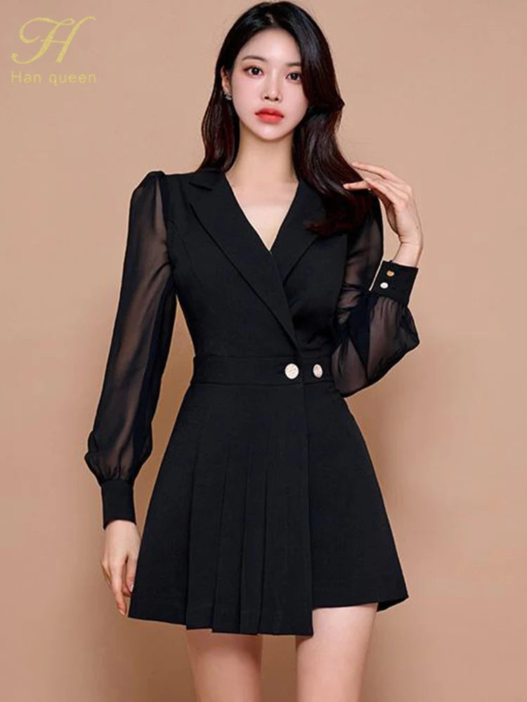 Famous Brown Autumn Womens Slim Black/White Sheath Bodycon Pencil Dress Office Party Dresses Fashion Professional Suit Vestidos