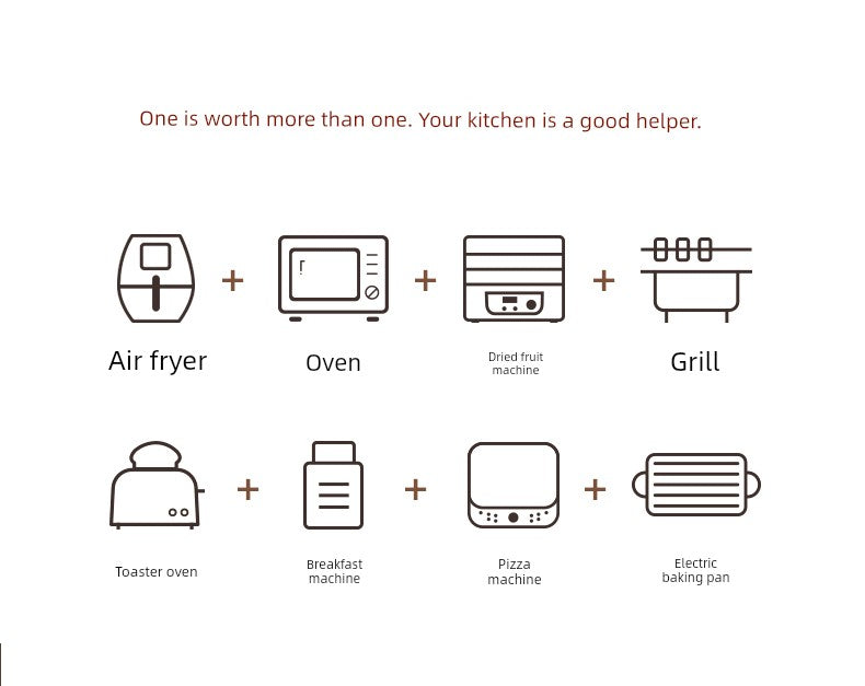 Famous Brown All-in-One Oven
