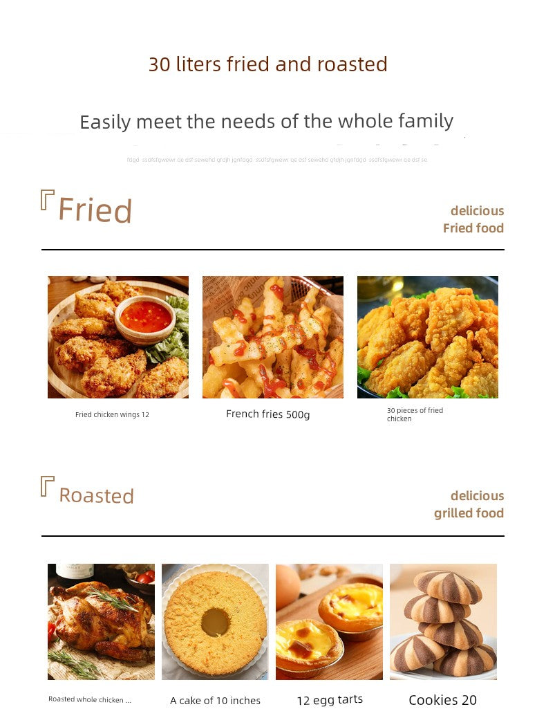 Famous Brown All-in-One Oven