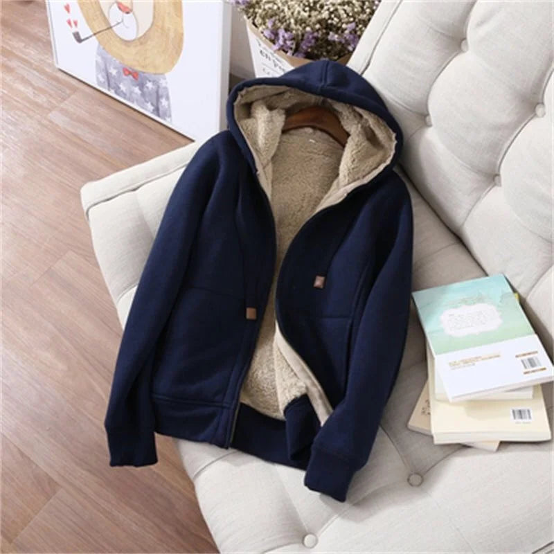 Famous Brown Autumn Winter Sweatshirt Sweatpants Two-piece Suit Women Fleece Thicken Sports Casual Sets Hoodies Coat Trousers 2-piece Sets