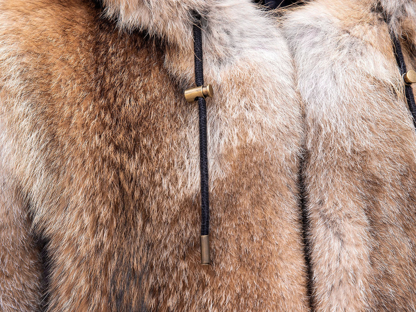 Famous Brown Fangtai 2024 New Fashion Natural Wolf Fur Winter man Jacket Warm Luxury Plus Size Wolf Fur Men Coat Coyote Coat Doub coyote fur