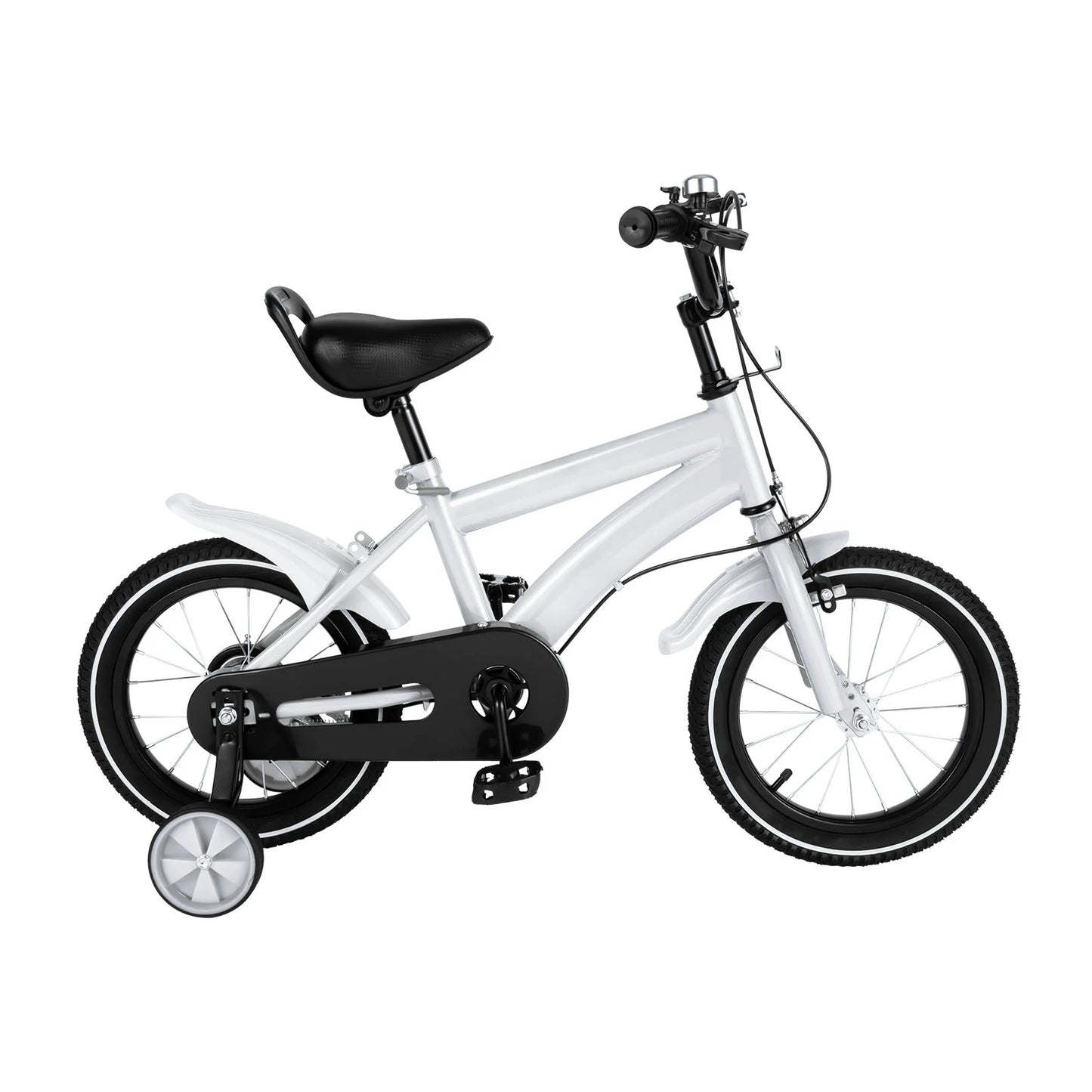 Famous Brown 14 Inch Children's Bike Suitable for 3, 4, 5, 6 year olds Carbon Steel Frame