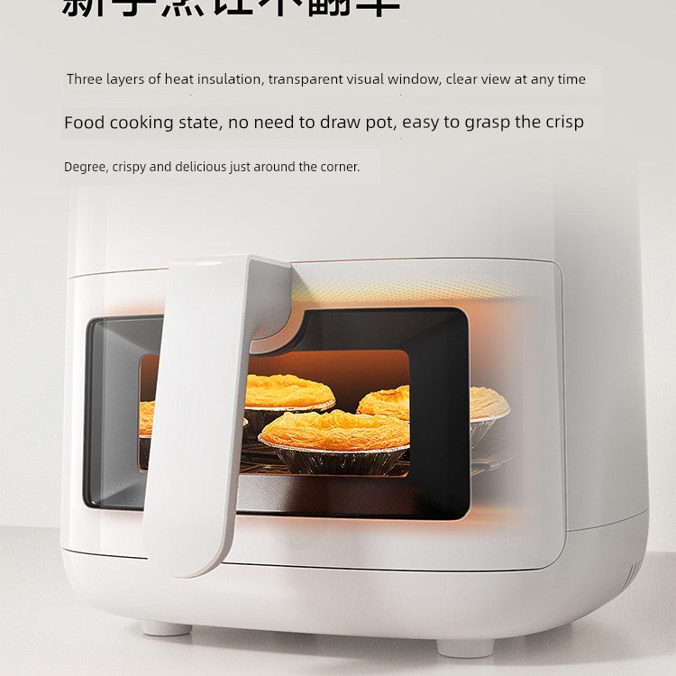 Famous Brown Pro Visual Window Automatic Intelligent Air Fryer