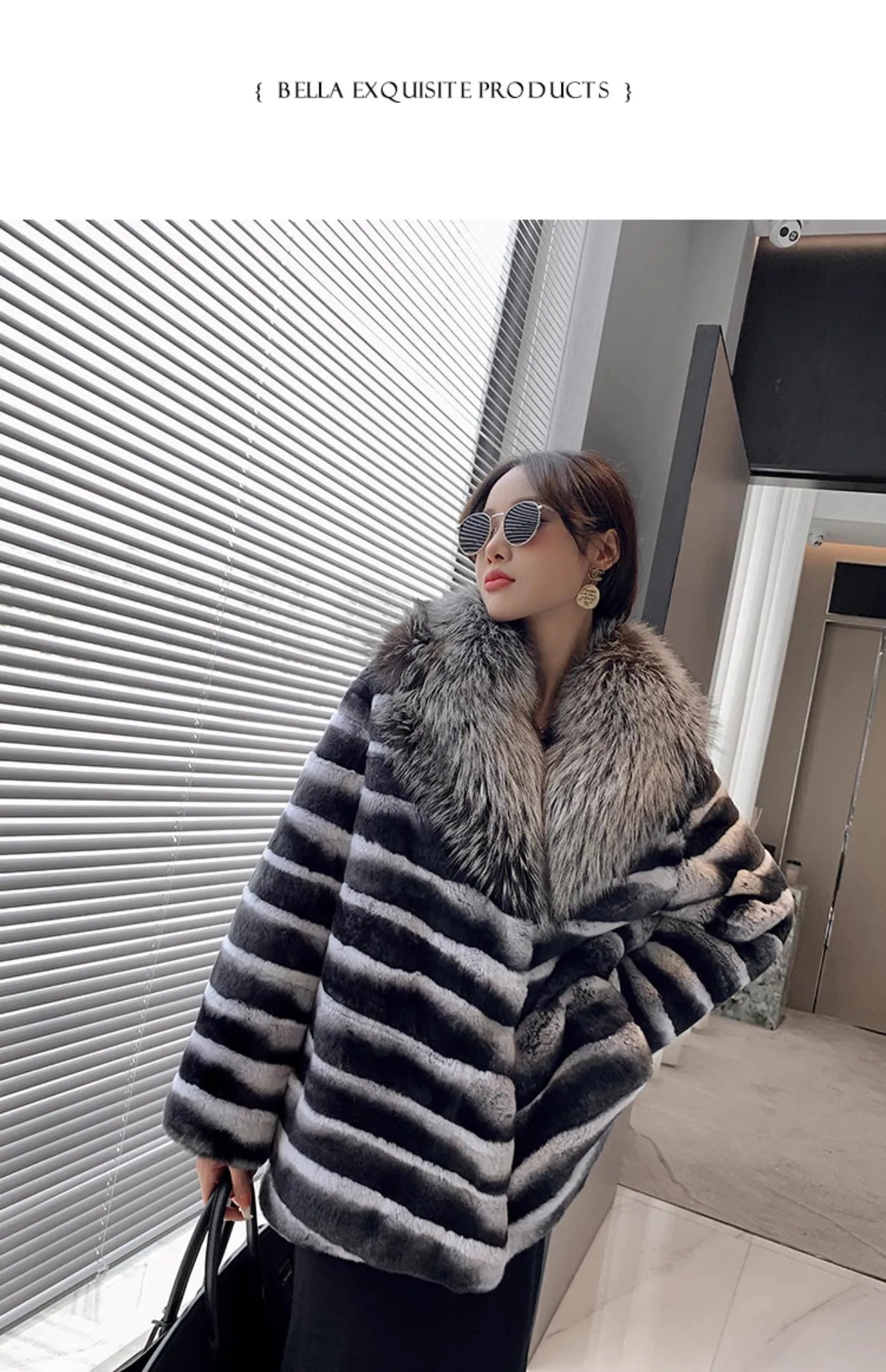 Large silver real fox fur collar winter leather collar shawl coat accessories down coat fur collar