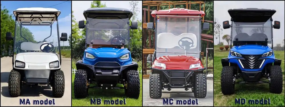 Famous Brown Factory Luxury Design Lifted 4 Seater Golf Carts 7500W 72V Lithium Battery Golf Car Utility Hunting Electric Golf Cart