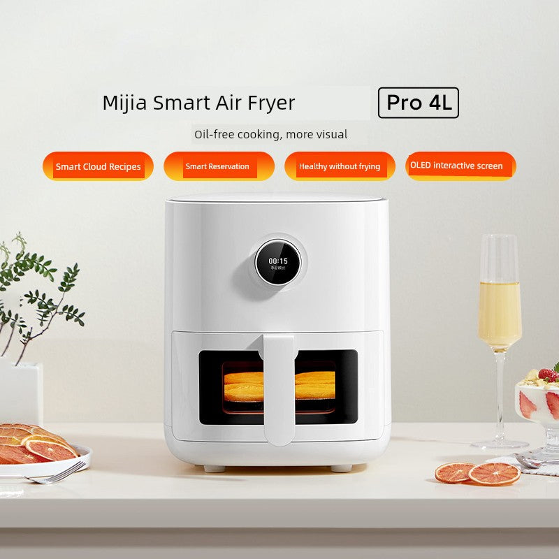 Famous Brown Pro Visual Window Automatic Intelligent Air Fryer