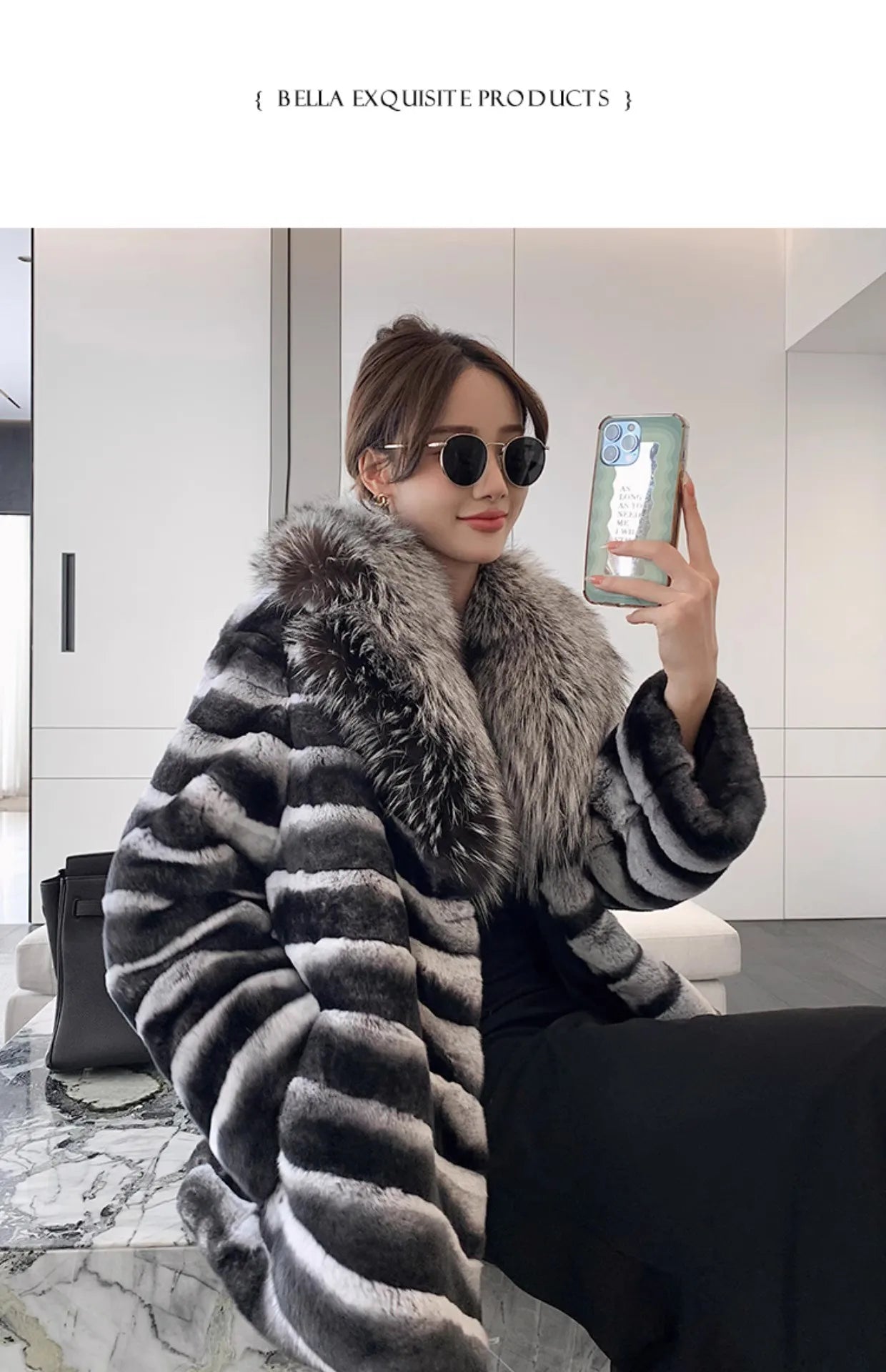 Large silver real fox fur collar winter leather collar shawl coat accessories down coat fur collar