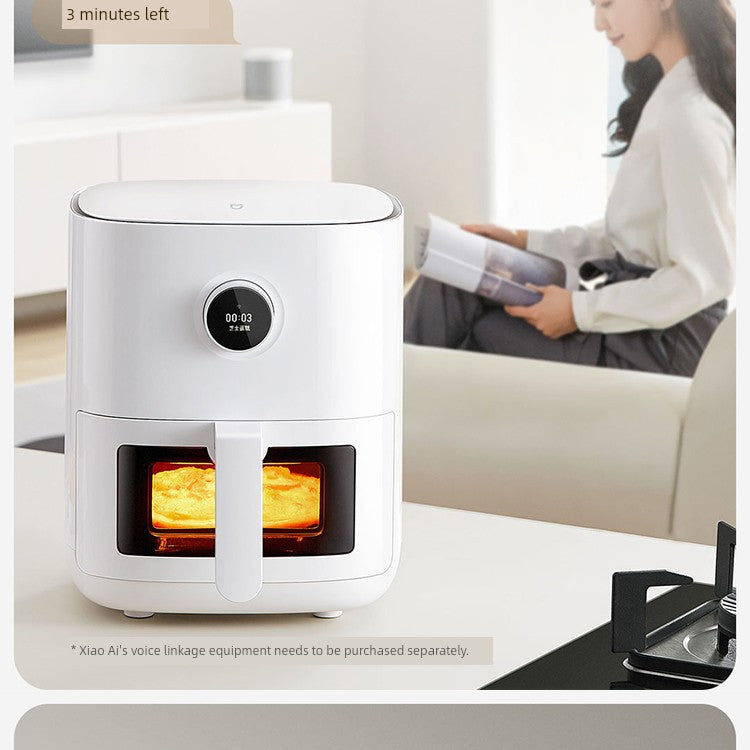 Famous Brown Pro Visual Window Automatic Intelligent Air Fryer